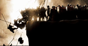L'issue de la 1e bataille dans 300