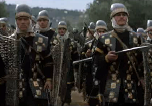 Les Immortels dans The 300 Spartans