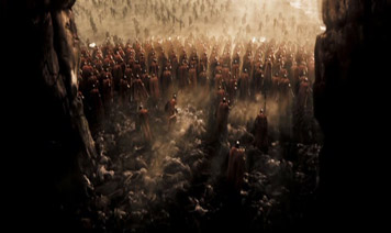 Les Phalanges dans 300