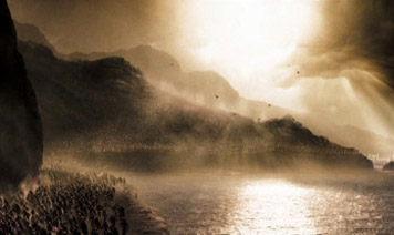 Les Thermopyles dans 300